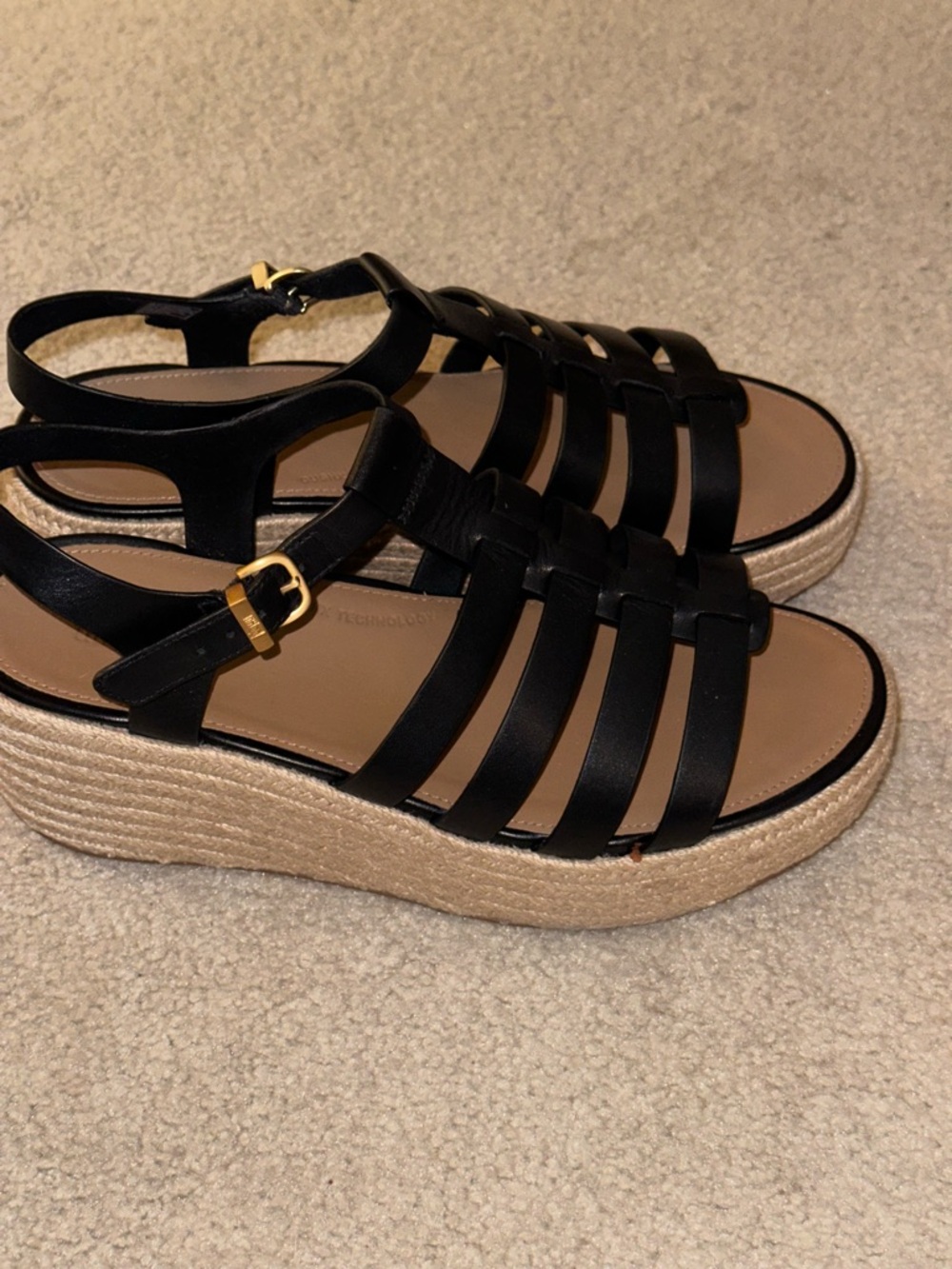 FiltFlop Back Platform Espadrille Sandals - 10